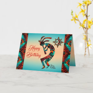 Southwest Kokopelli Greeting Card
