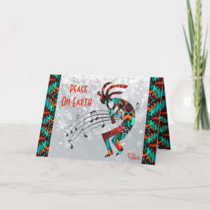 Southwest Kokopelli Holiday Card