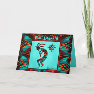 Southwest Kokopelli Holiday Card
