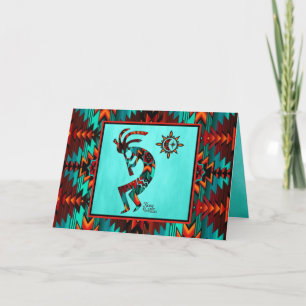 Southwest Kokopelli Holiday Card