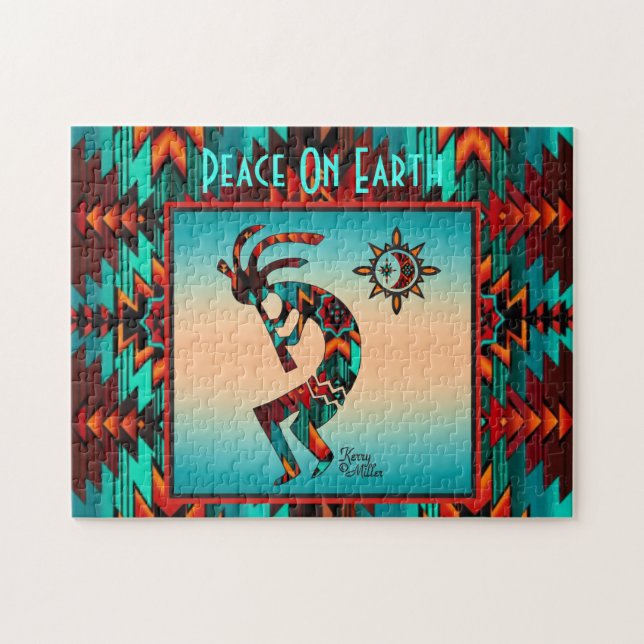 Southwest Kokopelli Jigsaw Puzzle (Horizontal)