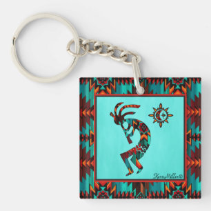 Southwest Kokopelli  Keychain