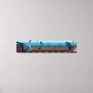 Southwest Kokopelli Large Canvas Print