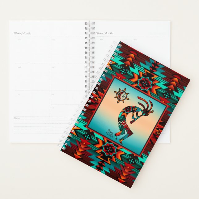 Southwest Kokopelli  Planner (Display)