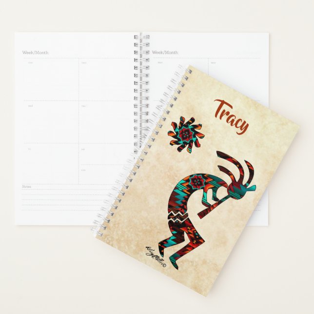 Southwest Kokopelli  Planner (Display)