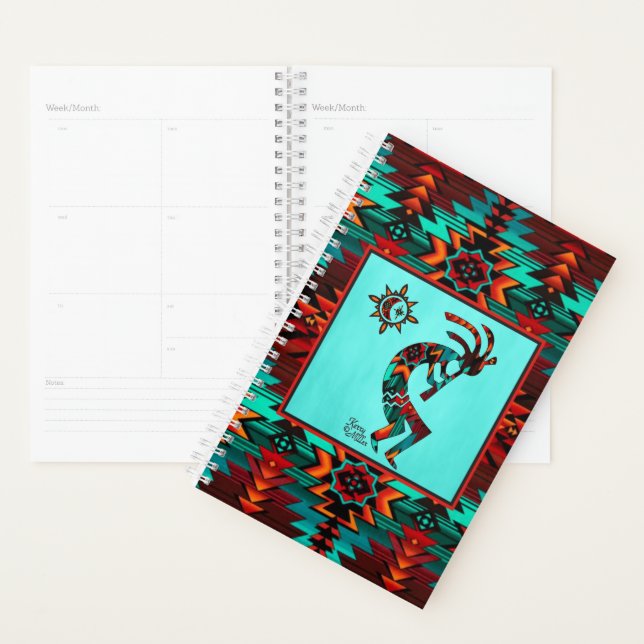 Southwest Kokopelli  Planner (Display)