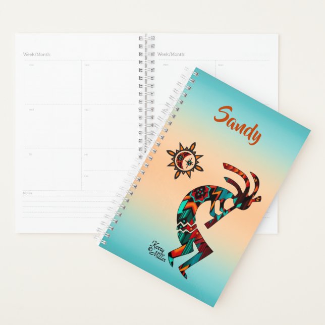 Southwest Kokopelli  Planner (Display)
