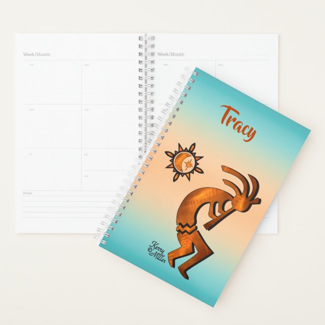 Southwest Kokopelli  Planner (Display)