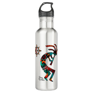 Southwest Kokopelli Stainless Steel Water Bottle