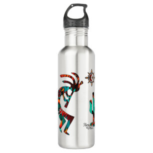 Southwest Kokopelli Stainless Steel Water Bottle