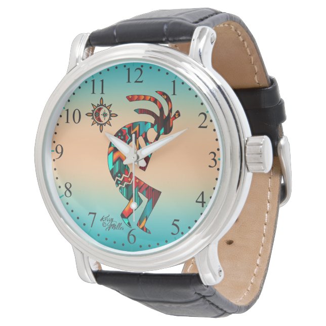 Southwest Kokopelli Watch (Angled)