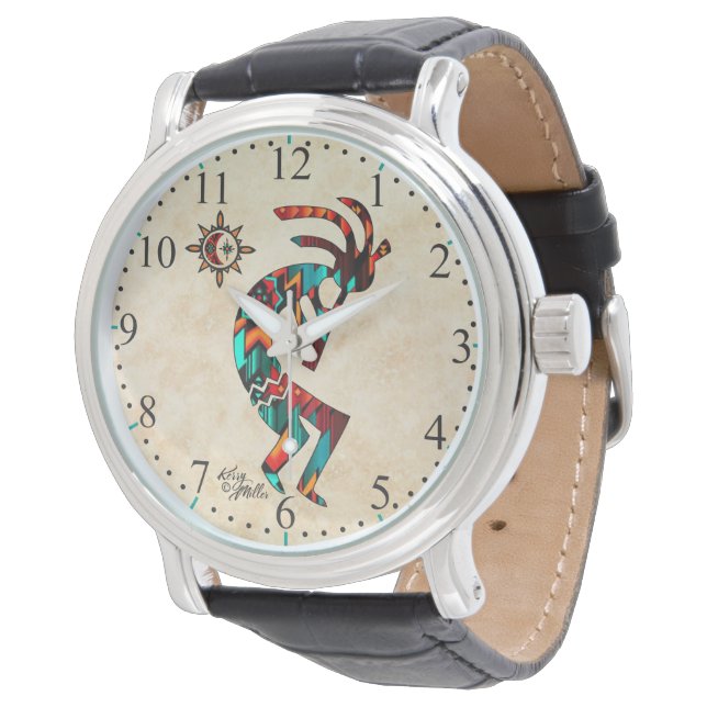 Southwest Kokopelli Watch (Angled)