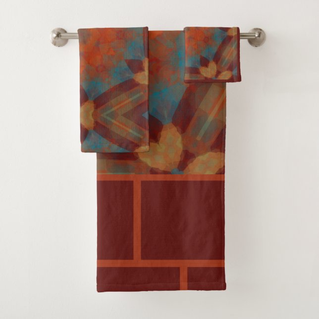 Southwest Mandala 3  Bath Towel Set (Insitu)