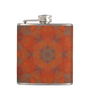 Southwest Mandala 3 Hip Flask