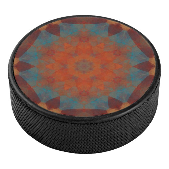 Southwest Mandala 3  Hockey Puck (3/4)