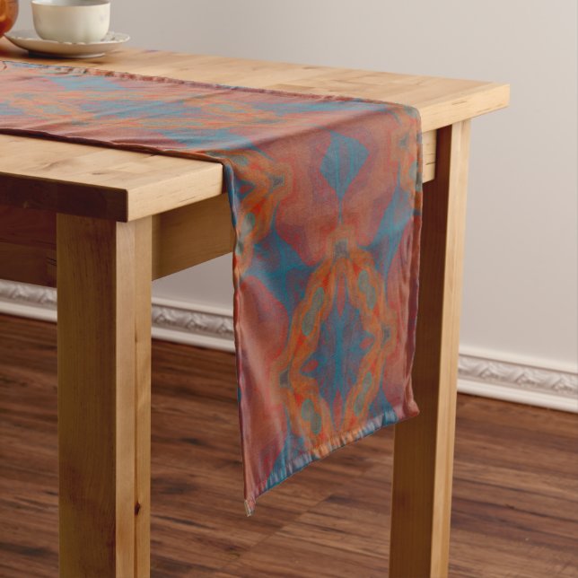 Southwest Mandala Short Table Runner (In Situ)