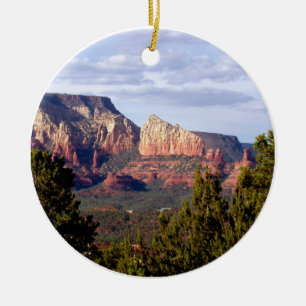 Southwest Mesa Ceramic Tree Decoration