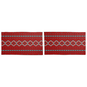 Southwest Mesas Red & Turquoise Pillowcase