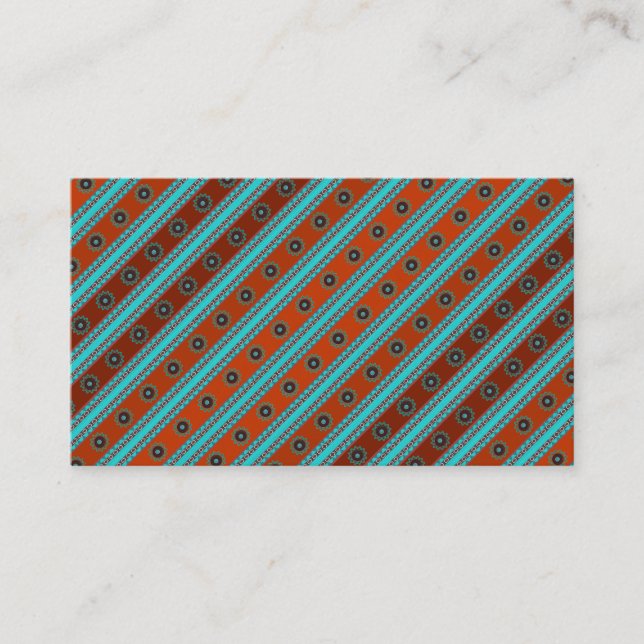 Southwest Motif Custom Business Cards (Front)