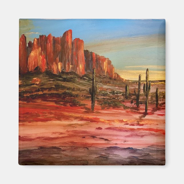 Southwest Mountain Magnet (Front)