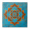 Southwest Mountain Peaks Turquoise Geometric