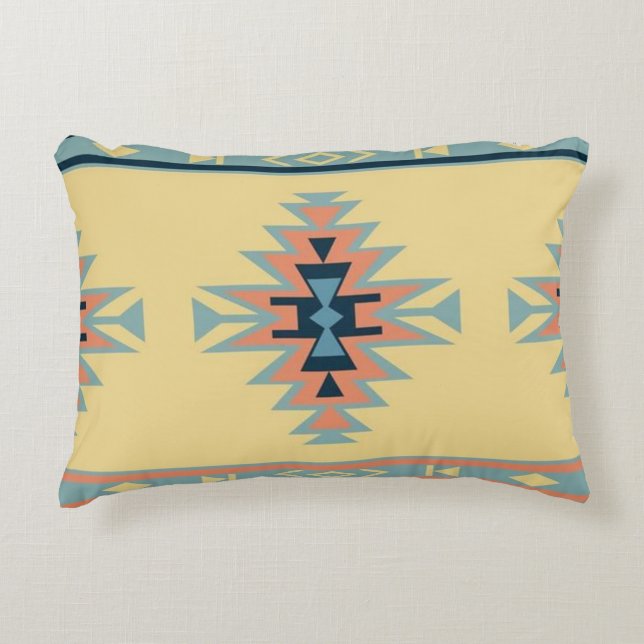 Southwest Native American Friendship Decorative Cushion (Front)