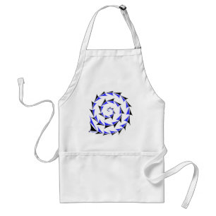 Southwest Native Galaxy in Blue Standard Apron