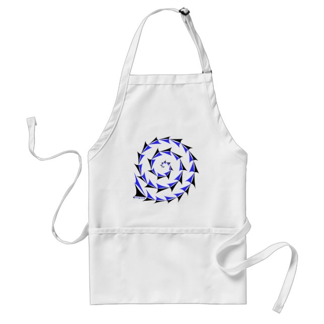 Southwest Native Galaxy in Blue Standard Apron (Front)