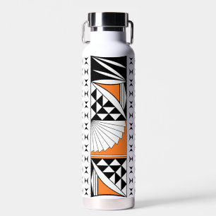 Southwest Native Sunrise in Orange Water Bottle