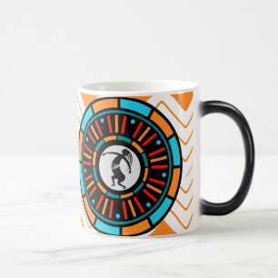 Southwest Pattern Kokopelli Coffee Magic Mug