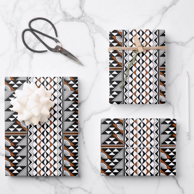 Southwest Rain and Sun Wrapping Paper Sheet (Front)