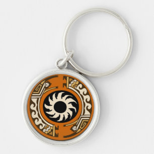 Southwest Rainbow Del Sol Key Ring