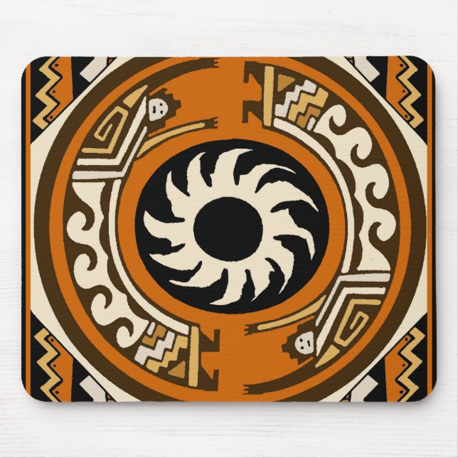 Southwest Rainbow Del Sol Mouse Mat (Front)
