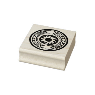 Southwest Rainbow Spirits design rubber stamp