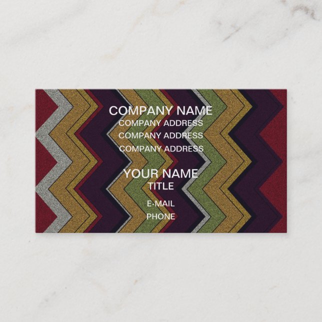 Southwest Retro Business Card (Front)