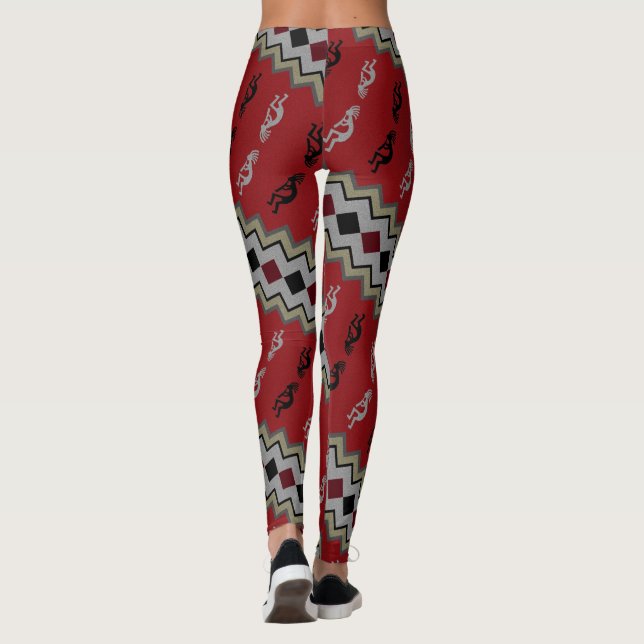 Southwest Retro Leggings (Back)