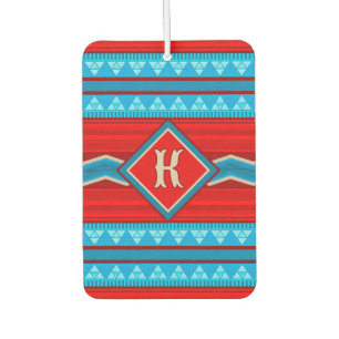 Southwest River Canyon Personalized Red Turquoise Car Air Freshener