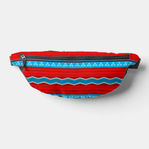 Southwest River Canyon Red and Turquoise Bum Bags