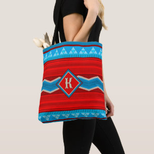Southwest River Canyon Red Turquoise Personalised Tote Bag