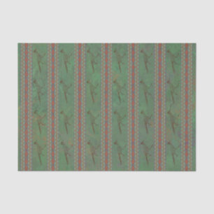 Southwest Roadrunner Sagebrush Green Tissue Paper