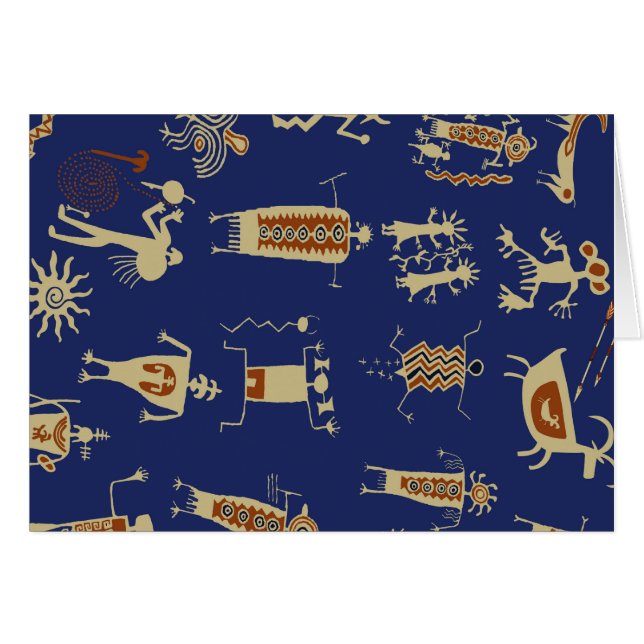 Southwest Rock Art Shaman (Front Horizontal)