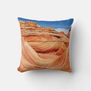 Southwest Rock Formation The Wave arizona Photo Cushion