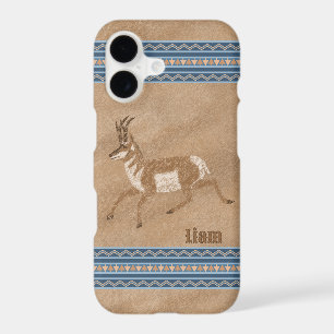 Southwest Running Pronghorn Antelope Personalized