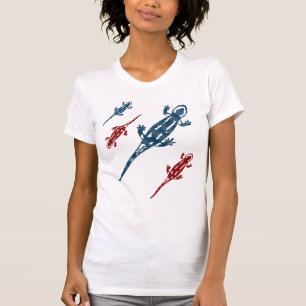 Southwest Salamander Lizard Reptiles T-Shirt