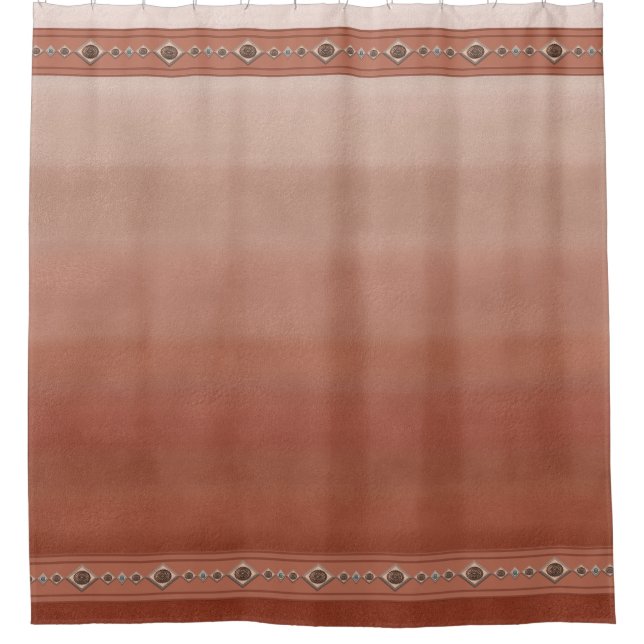 Southwest Sandstone Canyon Shower Curtain (Front)