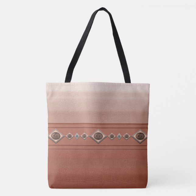 Southwest Sandstone Canyon Tote Bag (Front)