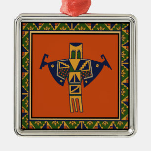 Southwest Shaman Spirit Metal Tree Decoration