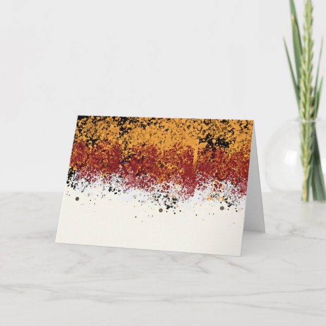 Southwest splatter card (Front)