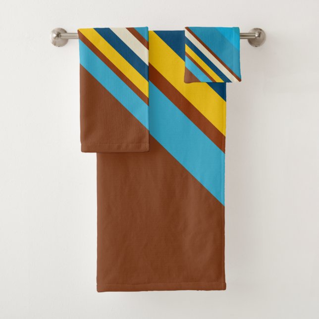 Southwest Stripes 12 Bath Towel Set (Insitu)