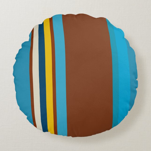 Southwest Stripes 12 Round Cushion (Front)